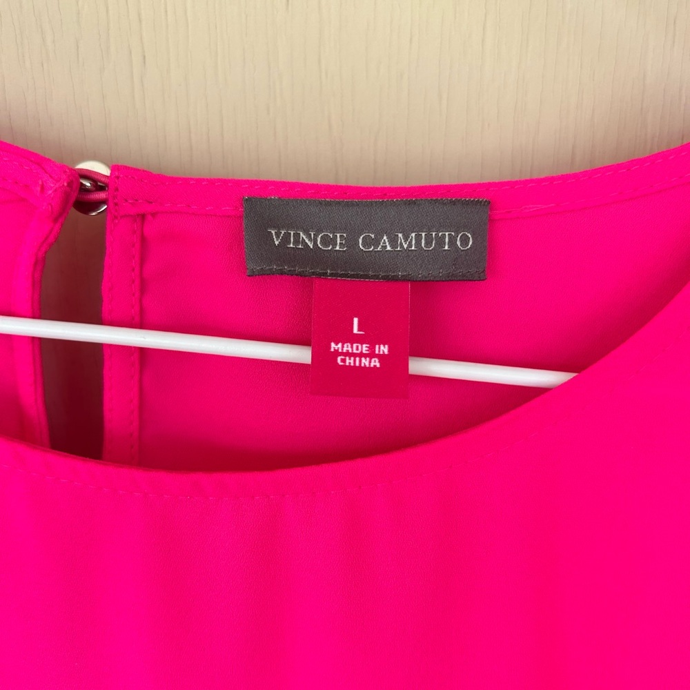 Vince Camuto Fuchsia Blouse - Picture 2 of 7